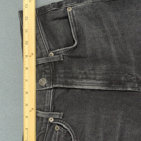 Agolde Jeans Women's 25 Black Pinch Waist Skinny - Picture 4 of 11